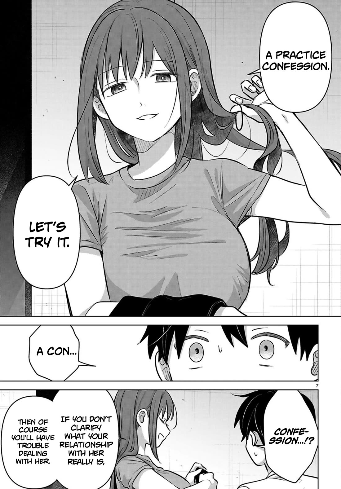 Ainosenbiki: A Story of Getting a Mommy After Doing Sugar Mama Dating Chapter 12 page 7 - Chapter 12: A Practice Confession
