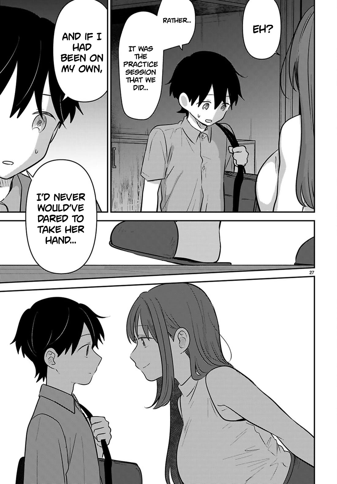 Ainosenbiki: A Story of Getting a Mommy After Doing Sugar Mama Dating Chapter 13 page 27 - Chapter 13: A Confession