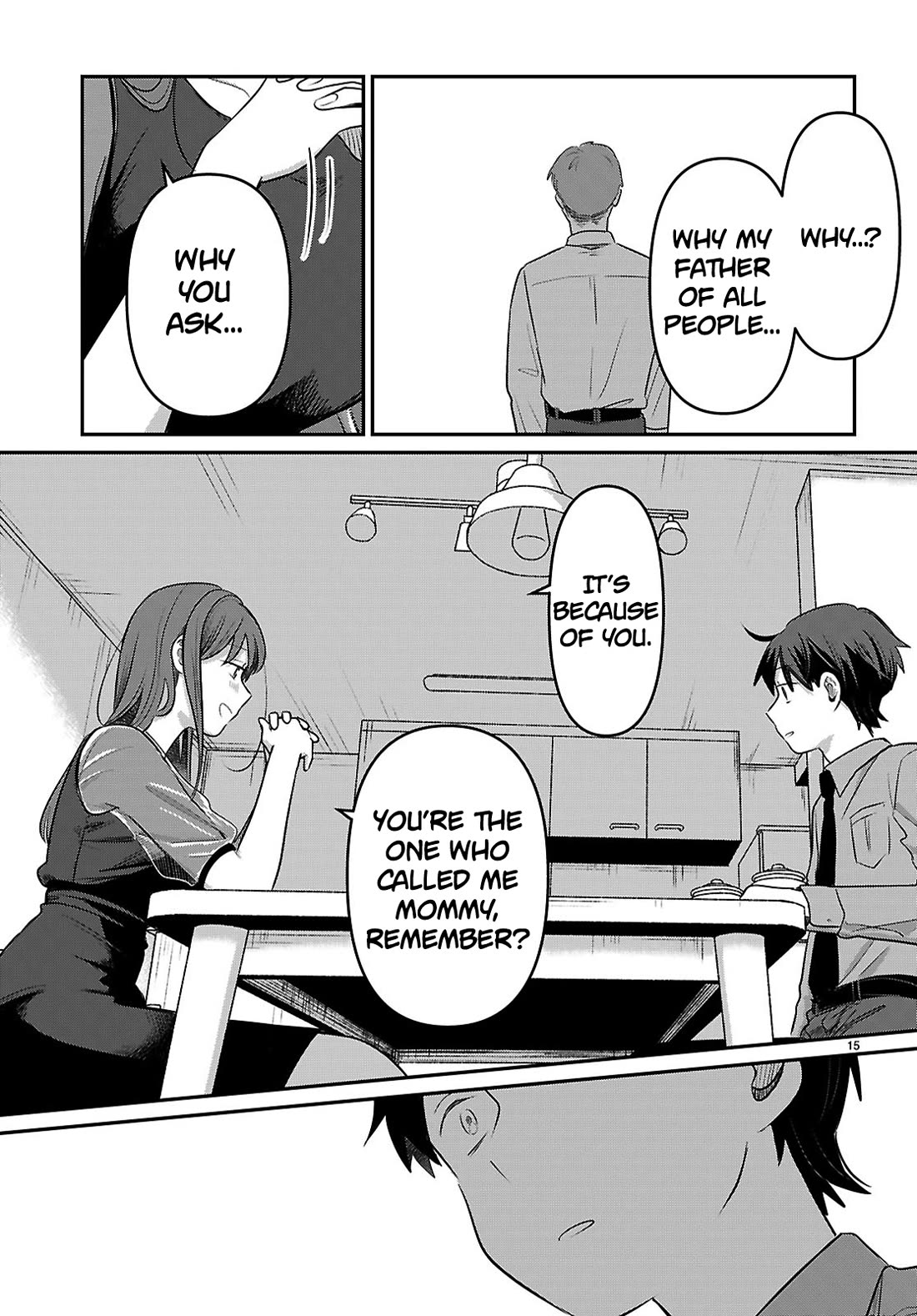 Ainosenbiki: A Story of Getting a Mommy After Doing Sugar Mama Dating Chapter 2 page 15 - Chapter 2: Because You Asked Me to Be Your Mommy