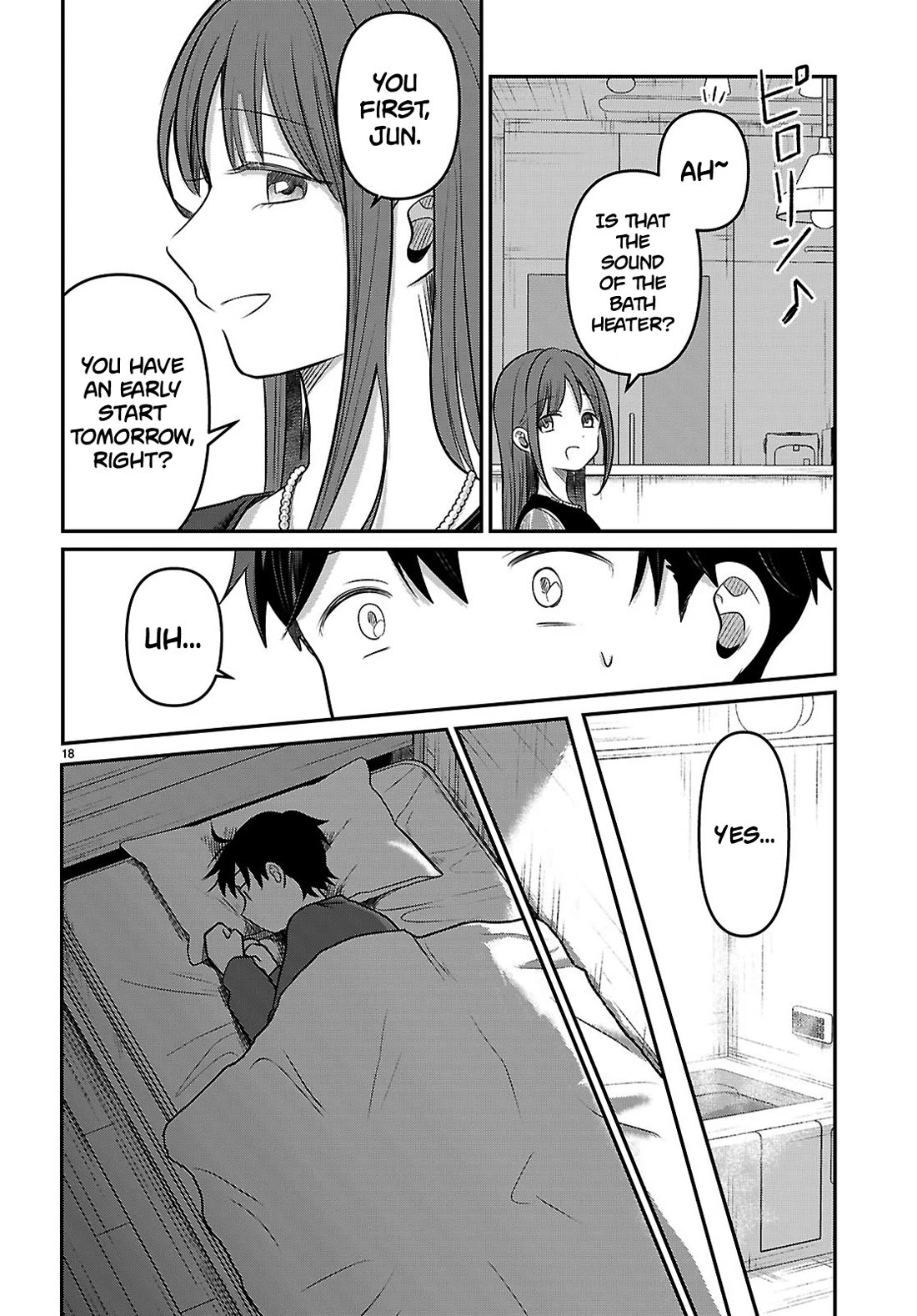 Ainosenbiki: A Story of Getting a Mommy After Doing Sugar Mama Dating Chapter 2 page 18 - Chapter 2: Because You Asked Me to Be Your Mommy