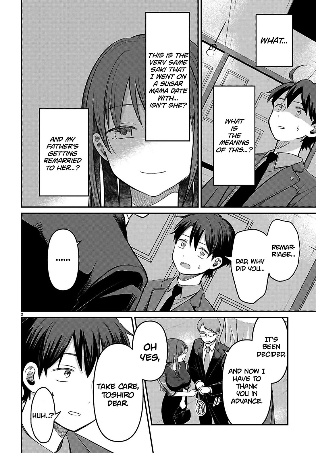 Ainosenbiki: A Story of Getting a Mommy After Doing Sugar Mama Dating Chapter 2 page 2 - Chapter 2: Because You Asked Me to Be Your Mommy