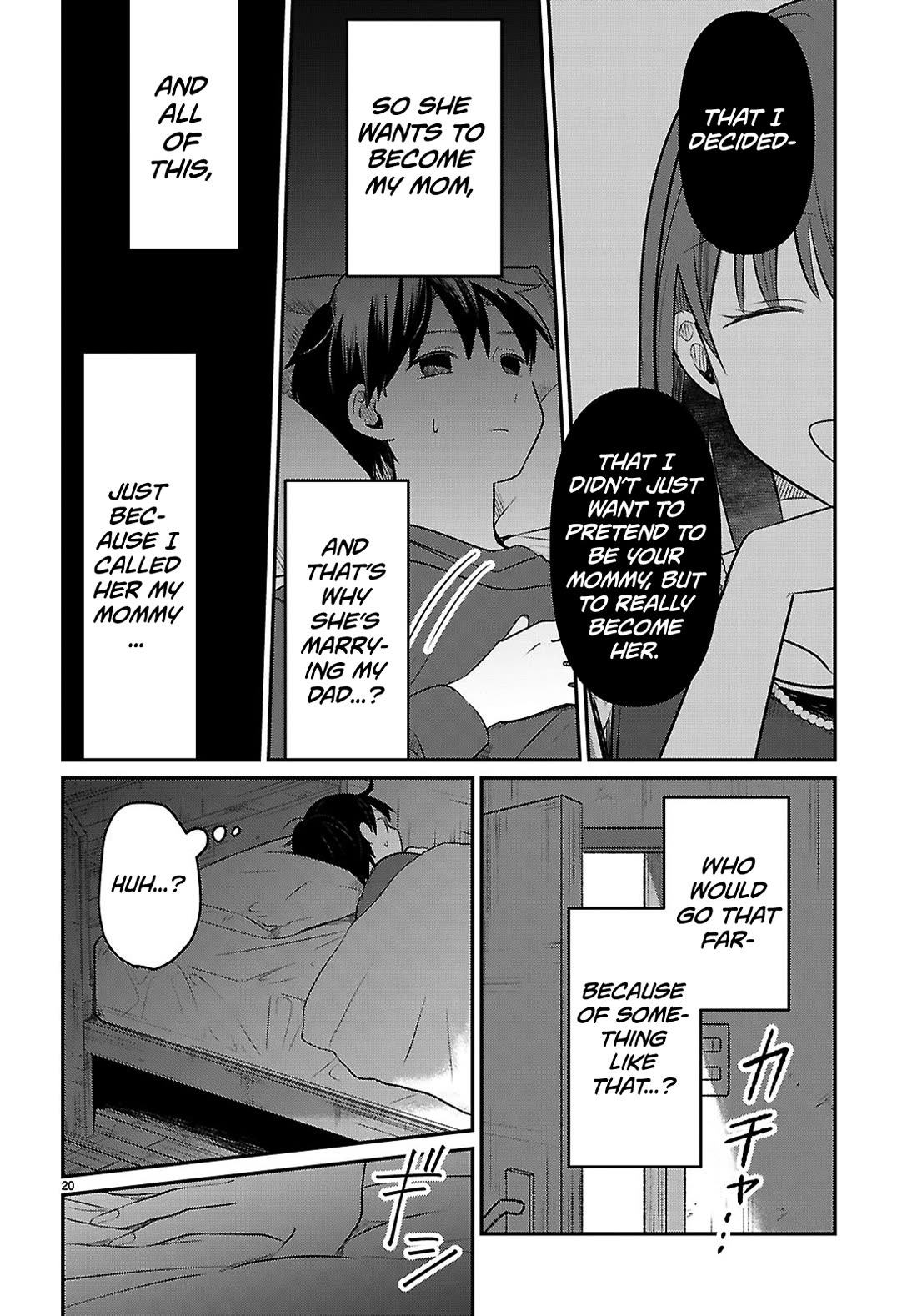 Ainosenbiki: A Story of Getting a Mommy After Doing Sugar Mama Dating Chapter 2 page 20 - Chapter 2: Because You Asked Me to Be Your Mommy