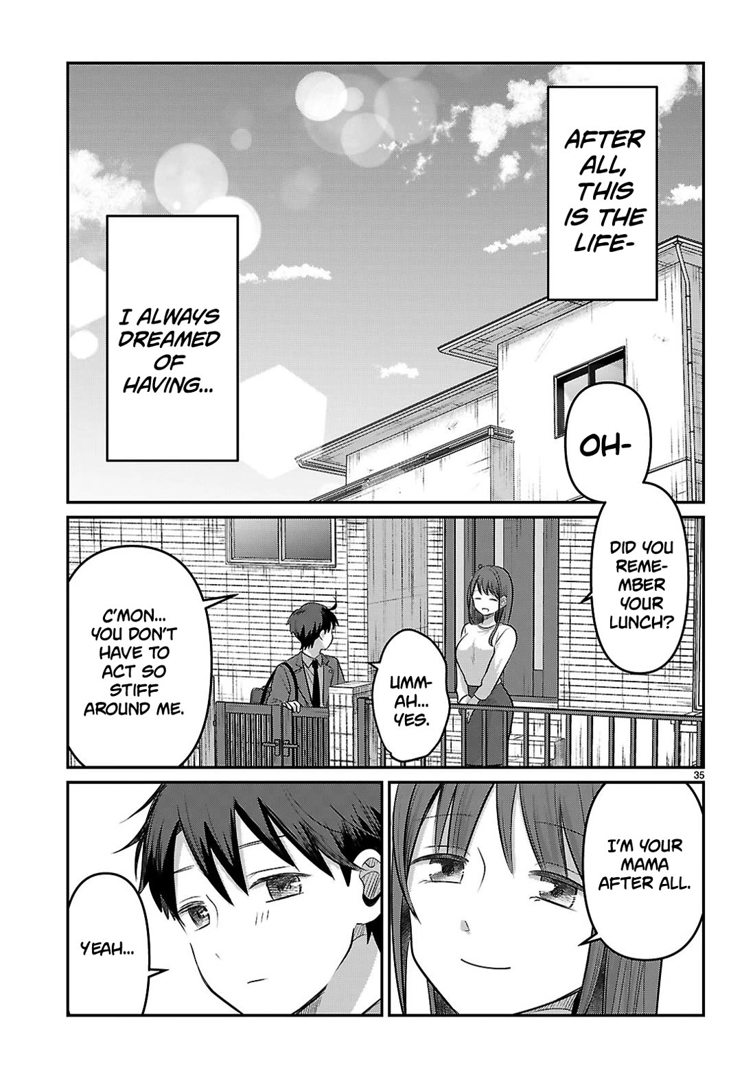 Ainosenbiki: A Story of Getting a Mommy After Doing Sugar Mama Dating Chapter 2 page 35 - Chapter 2: Because You Asked Me to Be Your Mommy