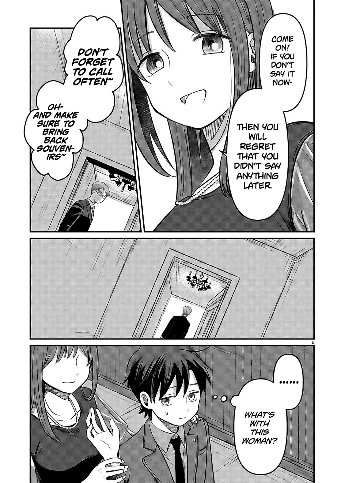 Ainosenbiki: A Story of Getting a Mommy After Doing Sugar Mama Dating Chapter 2 page 5 - Chapter 2: Because You Asked Me to Be Your Mommy
