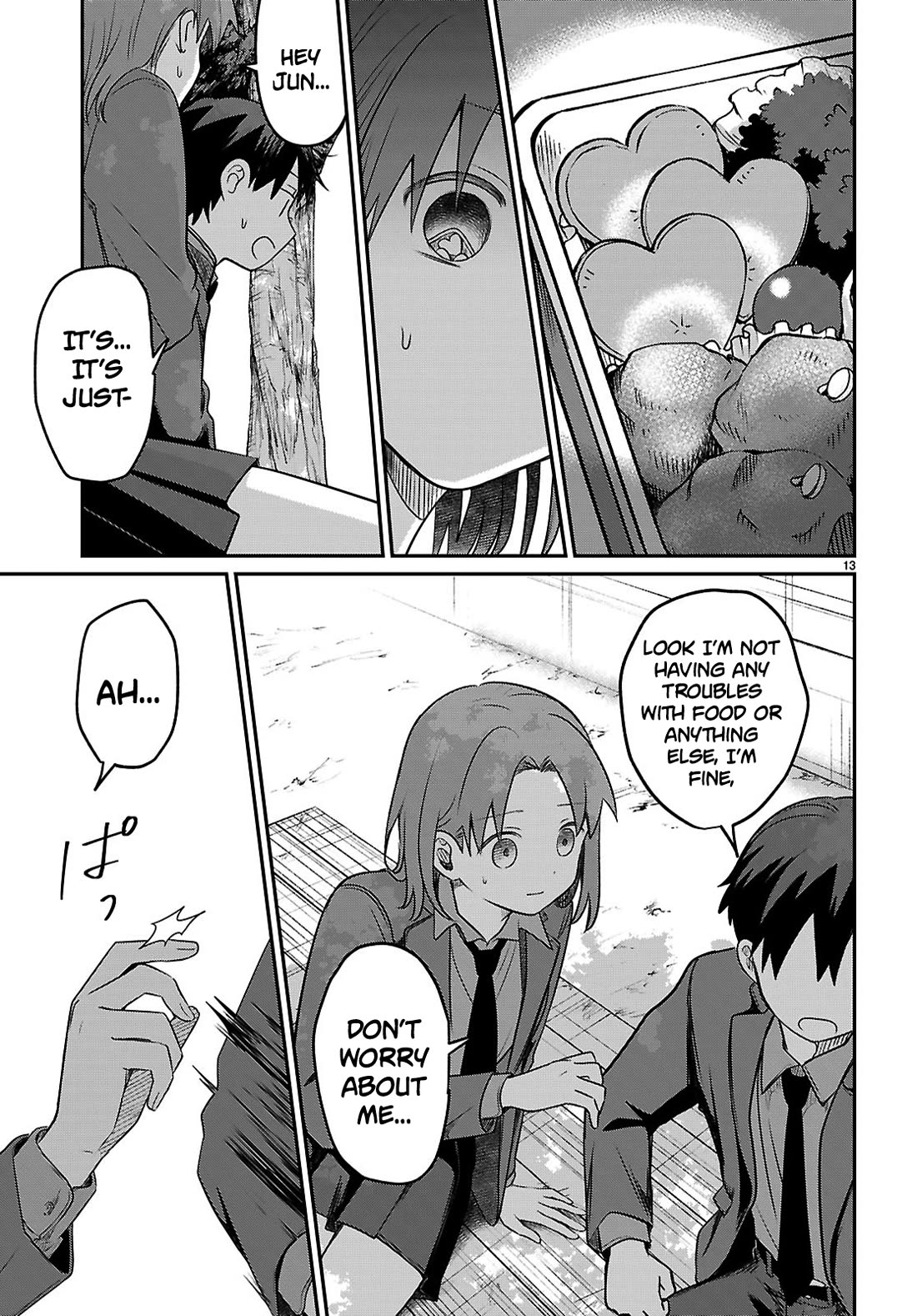 Ainosenbiki: A Story of Getting a Mommy After Doing Sugar Mama Dating Chapter 3 page 13 - Chapter 3: Who Made That For You?