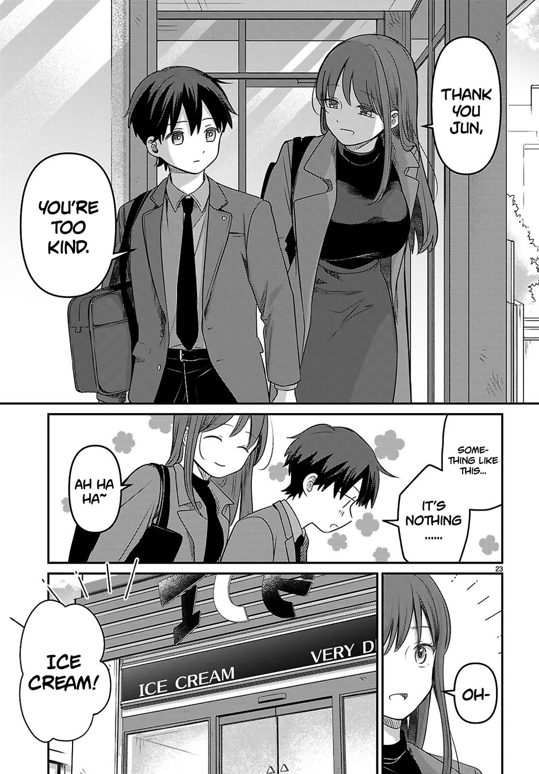Ainosenbiki: A Story of Getting a Mommy After Doing Sugar Mama Dating Chapter 3 page 23 - Chapter 3: Who Made That For You?