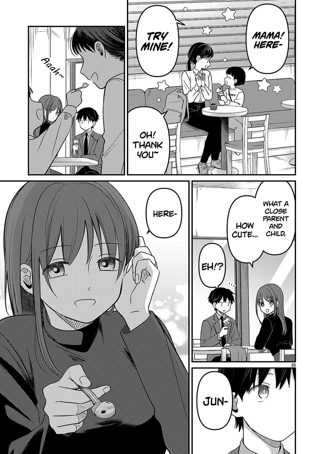 Ainosenbiki: A Story of Getting a Mommy After Doing Sugar Mama Dating Chapter 3 page 25 - Chapter 3: Who Made That For You?