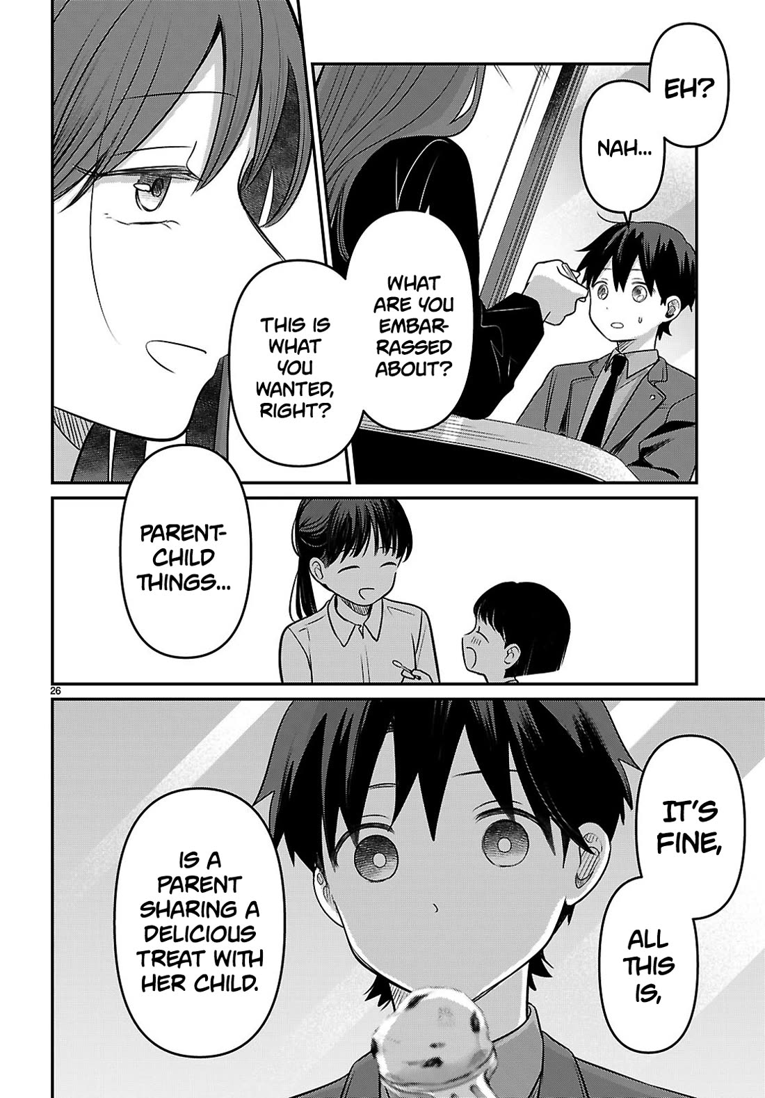 Ainosenbiki: A Story of Getting a Mommy After Doing Sugar Mama Dating Chapter 3 page 26 - Chapter 3: Who Made That For You?