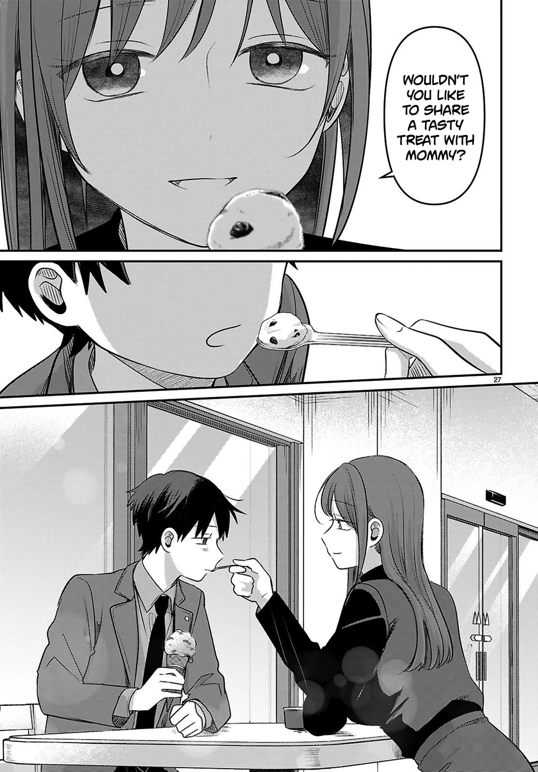 Ainosenbiki: A Story of Getting a Mommy After Doing Sugar Mama Dating Chapter 3 page 27 - Chapter 3: Who Made That For You?
