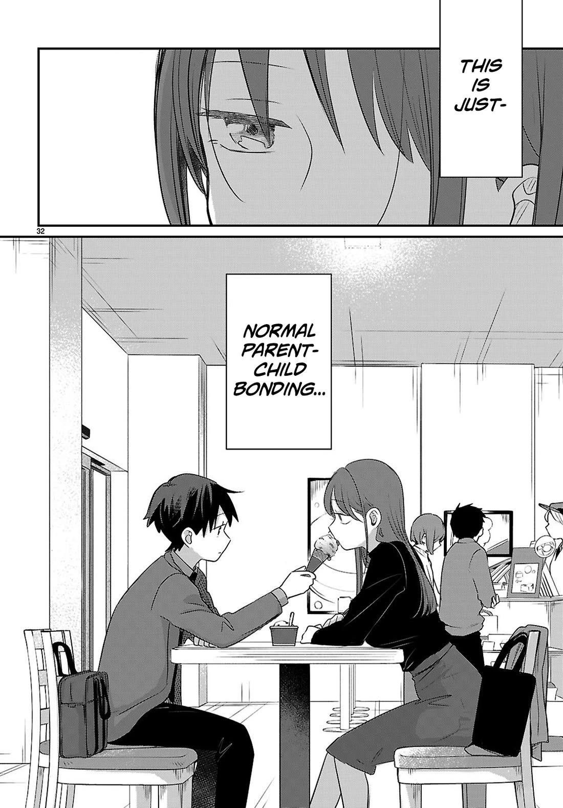 Ainosenbiki: A Story of Getting a Mommy After Doing Sugar Mama Dating Chapter 3 page 32 - Chapter 3: Who Made That For You?
