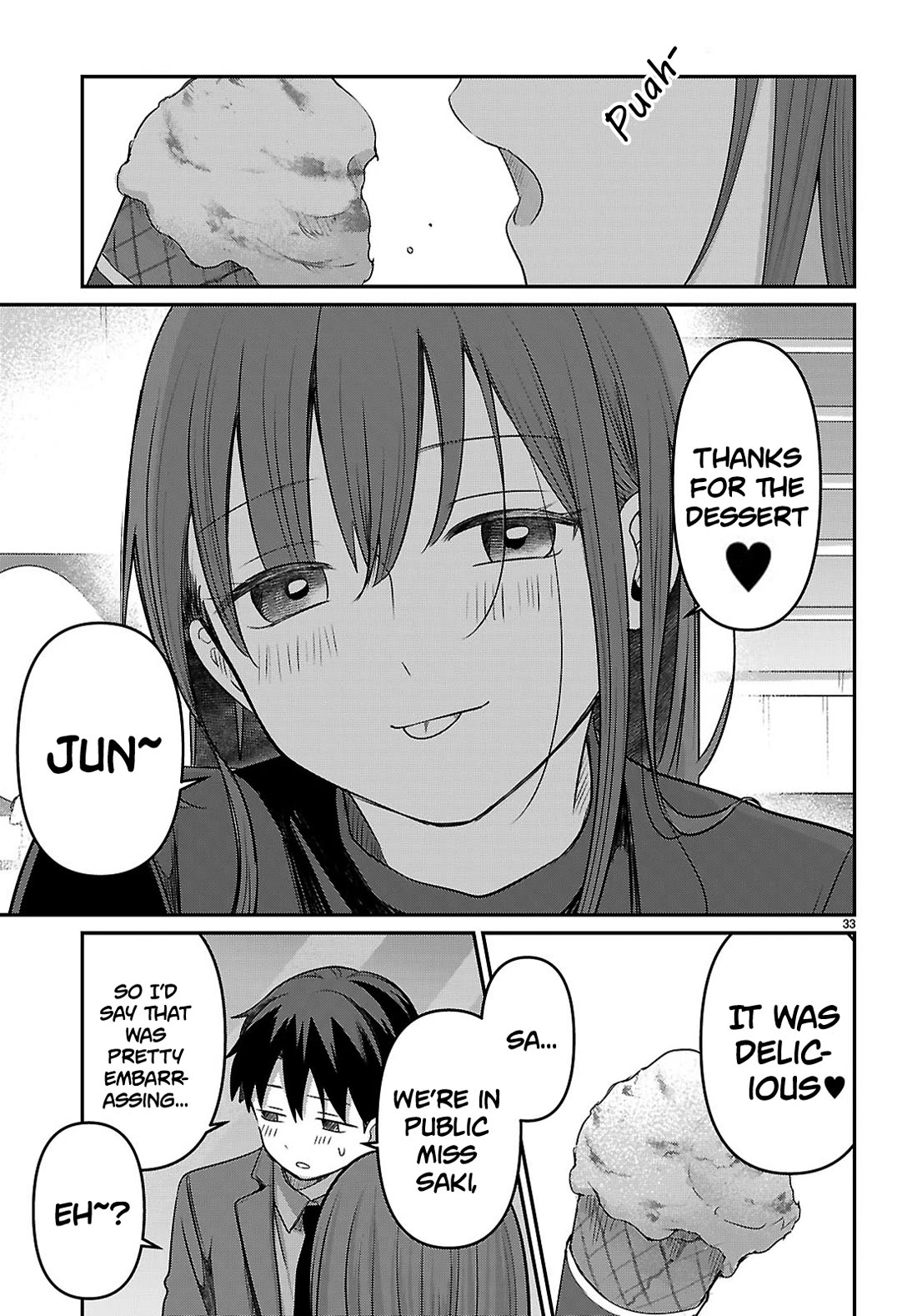 Ainosenbiki: A Story of Getting a Mommy After Doing Sugar Mama Dating Chapter 3 page 33 - Chapter 3: Who Made That For You?
