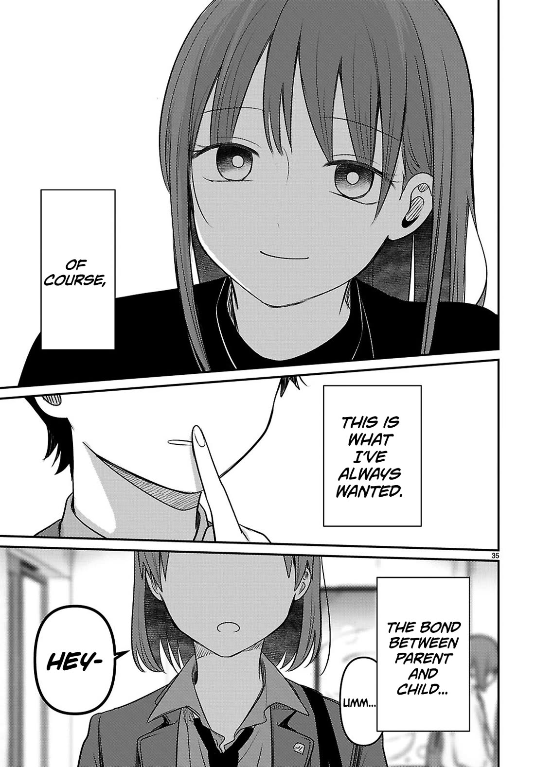 Ainosenbiki: A Story of Getting a Mommy After Doing Sugar Mama Dating Chapter 3 page 35 - Chapter 3: Who Made That For You?