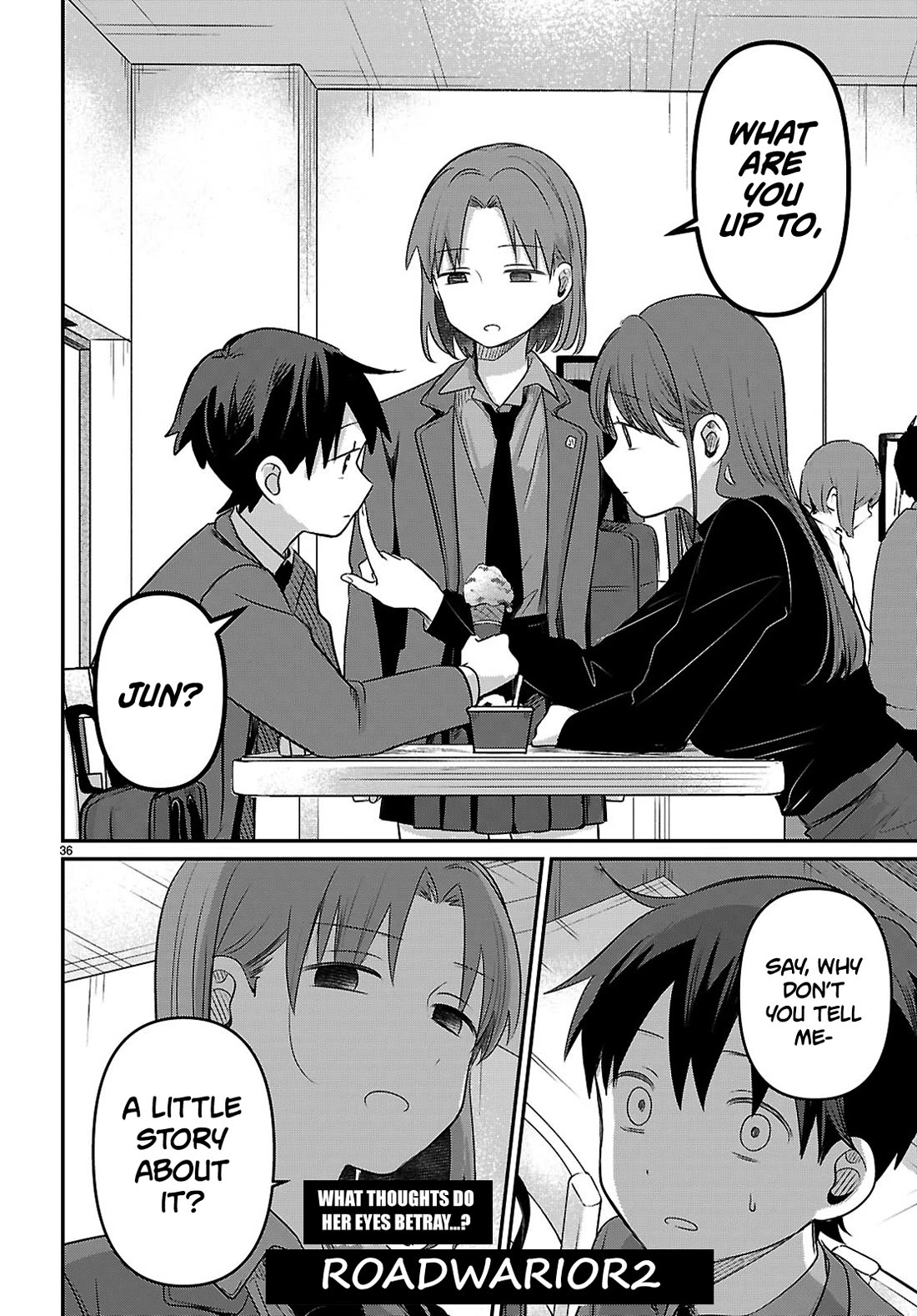 Ainosenbiki: A Story of Getting a Mommy After Doing Sugar Mama Dating Chapter 3 page 36 - Chapter 3: Who Made That For You?
