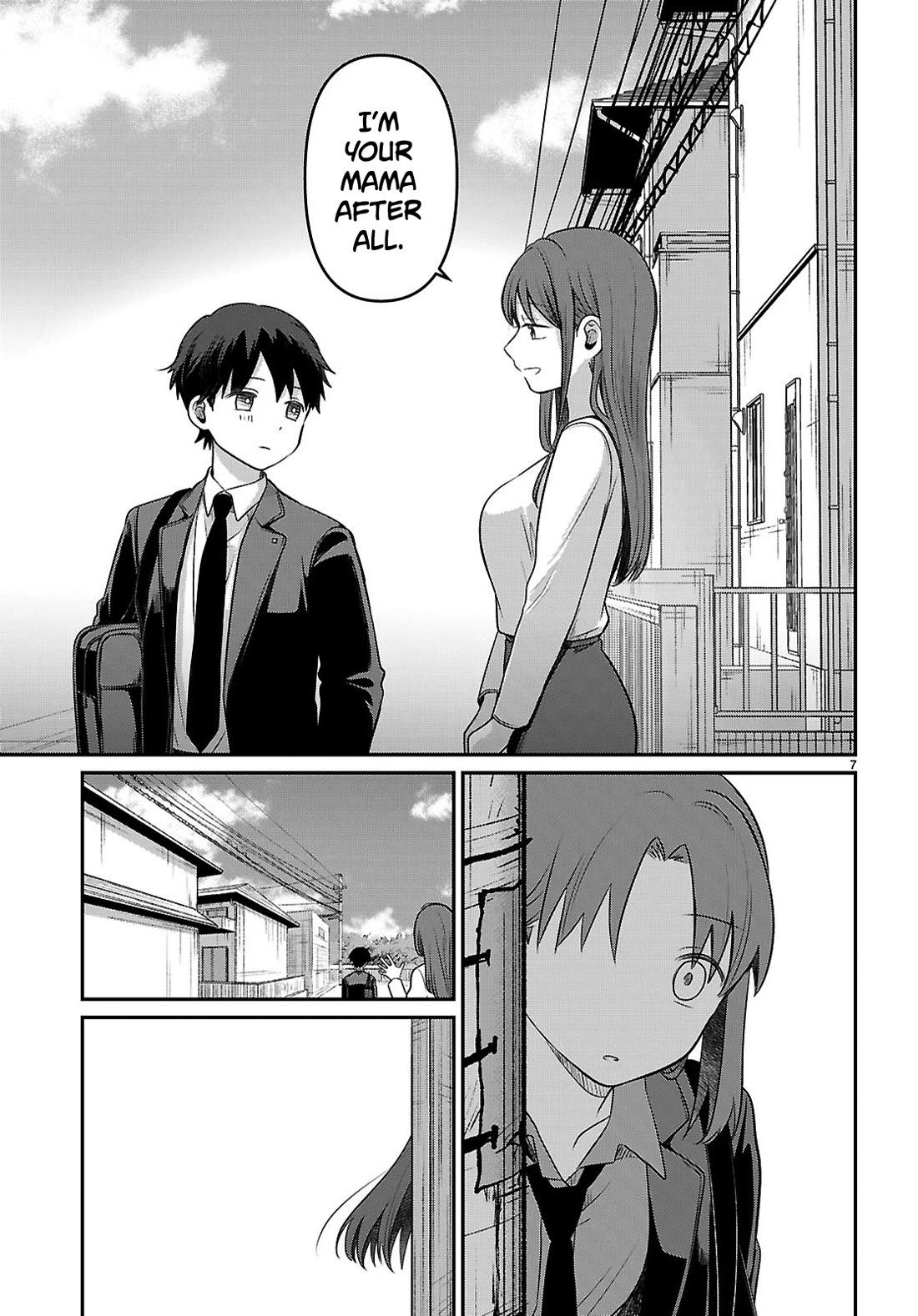 Ainosenbiki: A Story of Getting a Mommy After Doing Sugar Mama Dating Chapter 3 page 7 - Chapter 3: Who Made That For You?