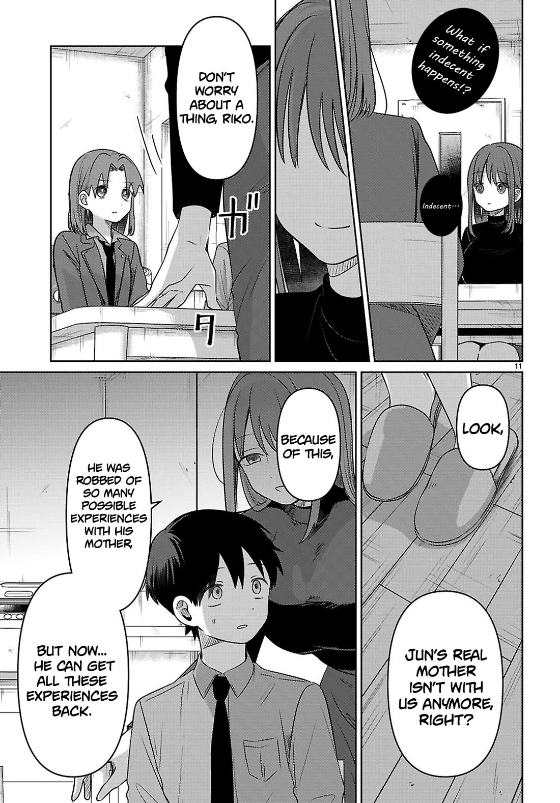 Ainosenbiki: A Story of Getting a Mommy After Doing Sugar Mama Dating Chapter 4 page 11 - Chapter 4: Would You Like to Join Me?