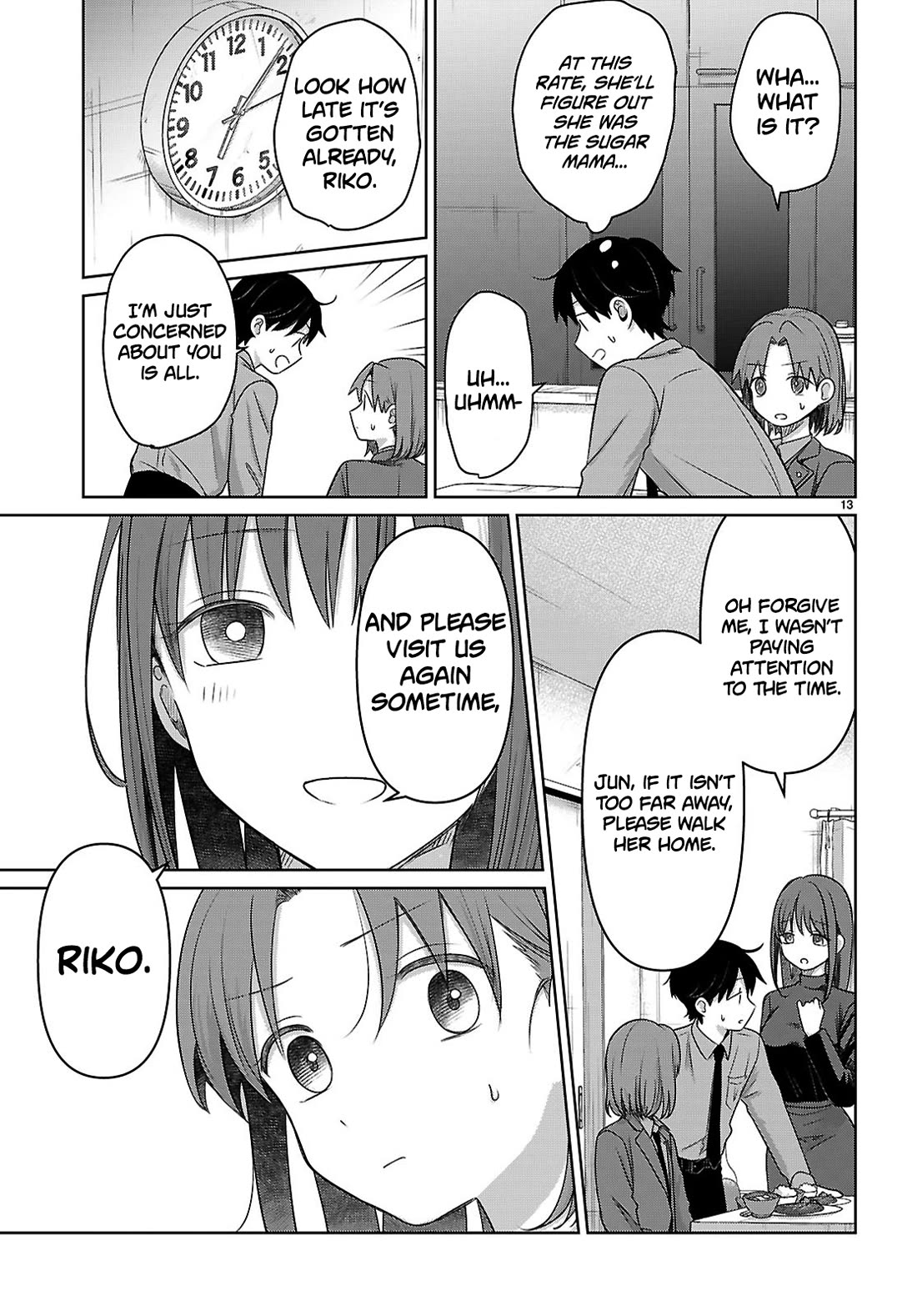 Ainosenbiki: A Story of Getting a Mommy After Doing Sugar Mama Dating Chapter 4 page 13 - Chapter 4: Would You Like to Join Me?
