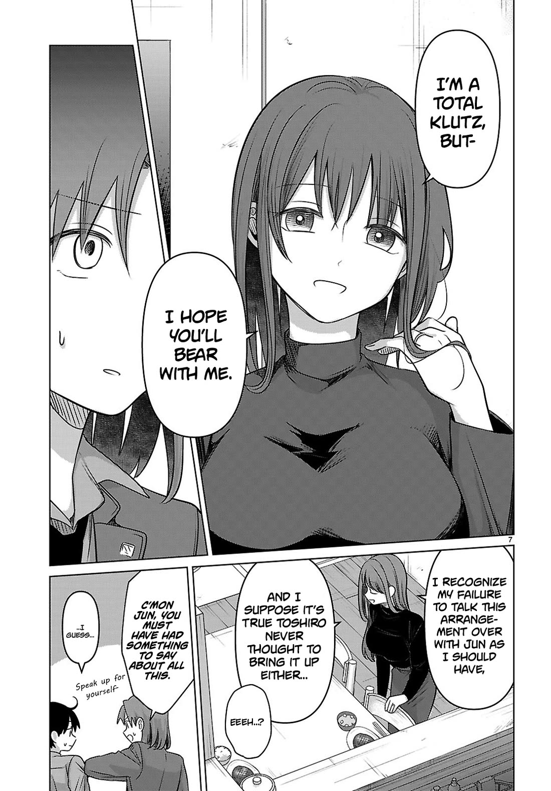 Ainosenbiki: A Story of Getting a Mommy After Doing Sugar Mama Dating Chapter 4 page 7 - Chapter 4: Would You Like to Join Me?