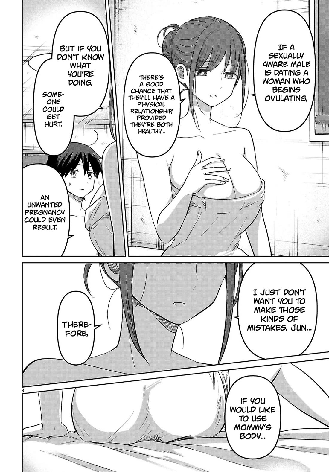 Ainosenbiki: A Story of Getting a Mommy After Doing Sugar Mama Dating Chapter 5 page 10 - Chapter 5: Using Mommy's Body