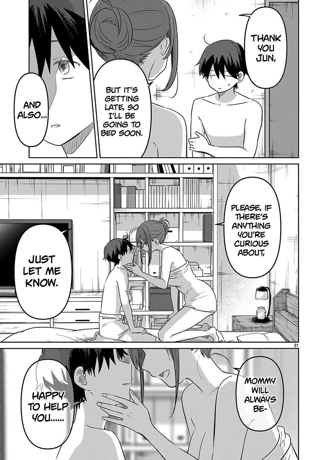 Ainosenbiki: A Story of Getting a Mommy After Doing Sugar Mama Dating Chapter 5 page 23 - Chapter 5: Using Mommy's Body