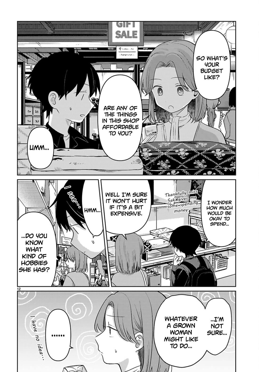 Ainosenbiki: A Story of Getting a Mommy After Doing Sugar Mama Dating Chapter 7 page 12 - Chapter 7: Mother's Day Date