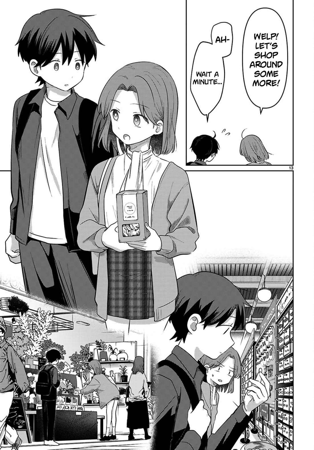 Ainosenbiki: A Story of Getting a Mommy After Doing Sugar Mama Dating Chapter 7 page 13 - Chapter 7: Mother's Day Date