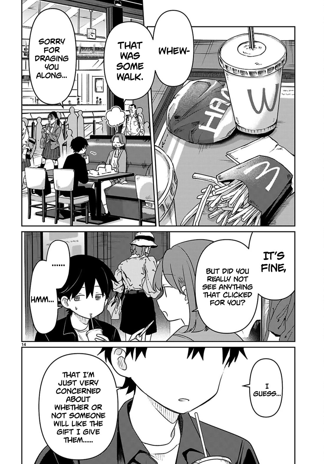 Ainosenbiki: A Story of Getting a Mommy After Doing Sugar Mama Dating Chapter 7 page 14 - Chapter 7: Mother's Day Date