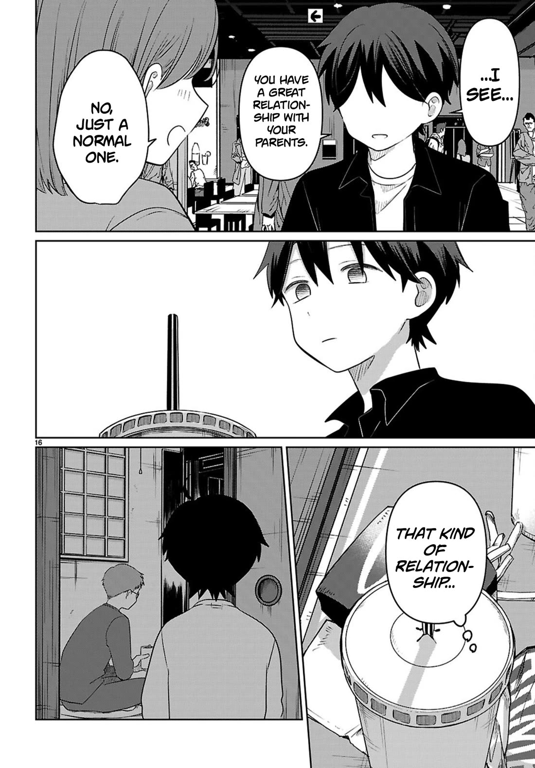 Ainosenbiki: A Story of Getting a Mommy After Doing Sugar Mama Dating Chapter 7 page 16 - Chapter 7: Mother's Day Date