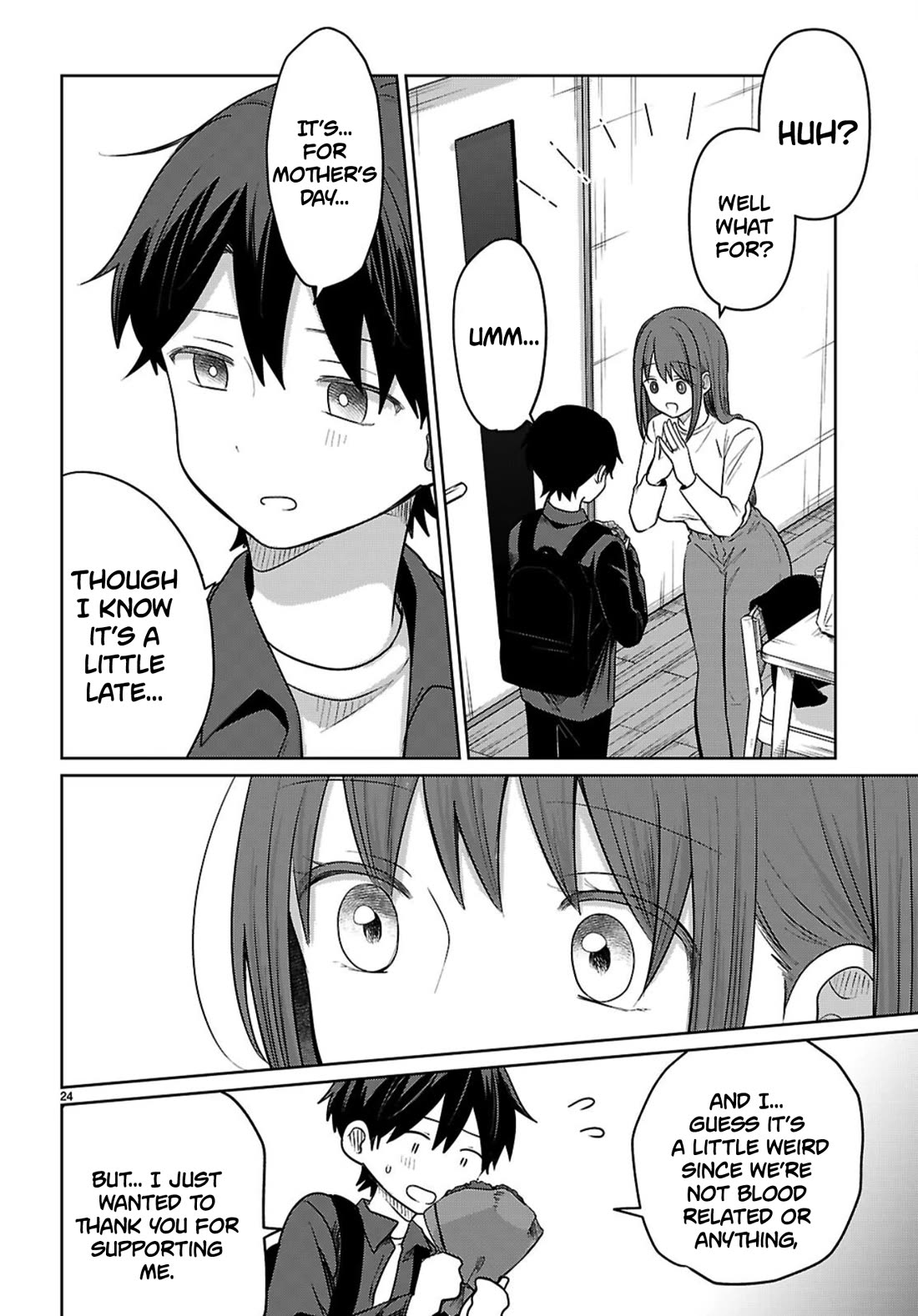 Ainosenbiki: A Story of Getting a Mommy After Doing Sugar Mama Dating Chapter 7 page 24 - Chapter 7: Mother's Day Date