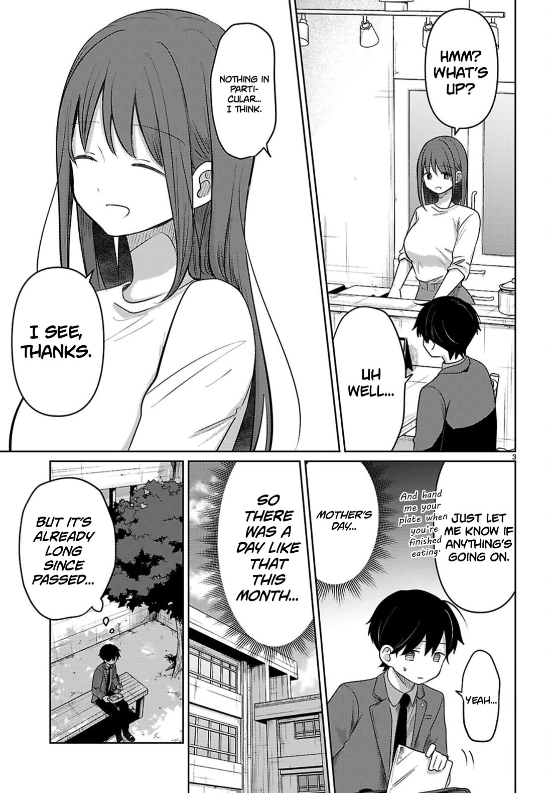 Ainosenbiki: A Story of Getting a Mommy After Doing Sugar Mama Dating Chapter 7 page 3 - Chapter 7: Mother's Day Date