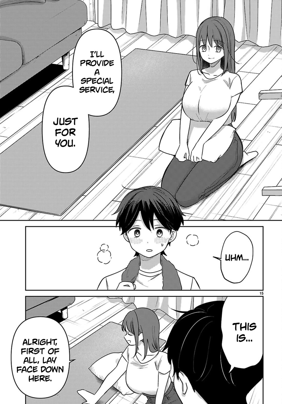 Ainosenbiki: A Story of Getting a Mommy After Doing Sugar Mama Dating Chapter 8 page 15 - Chapter 8: To Be a Provider