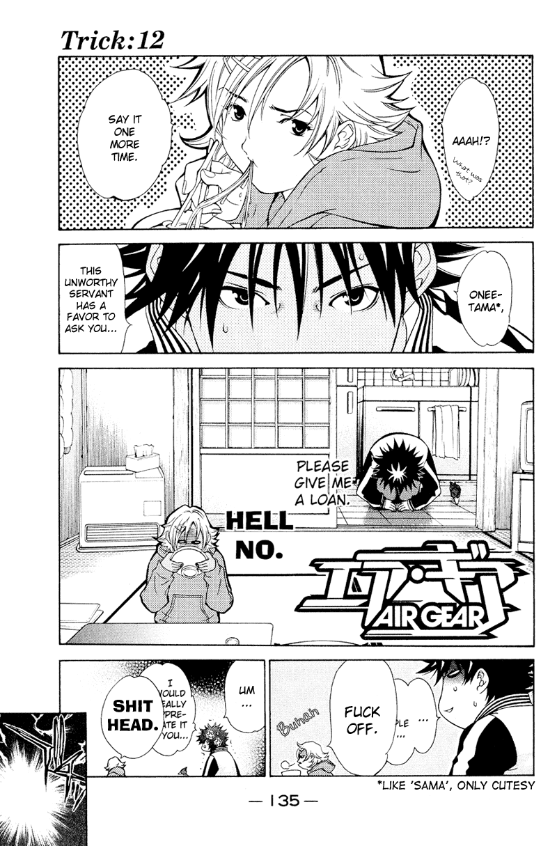 Air Gear Chapter 12 page 1 - Chapter 12