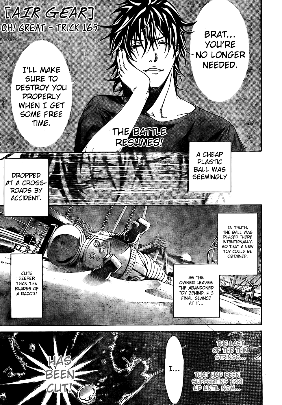 Air Gear Chapter 165 page 3 - Chapter 165