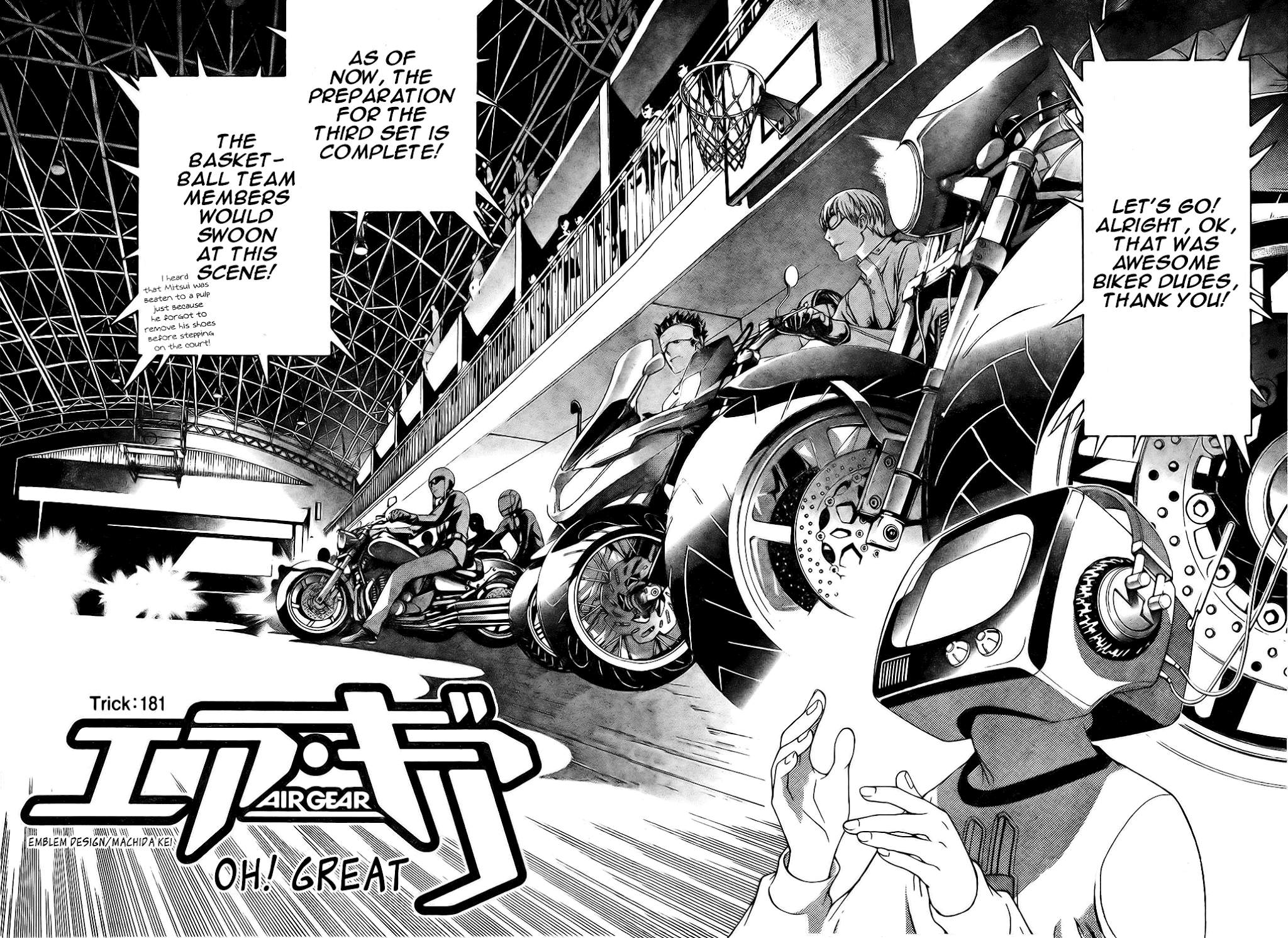 Air Gear Chapter 181 page 3 - Chapter 181