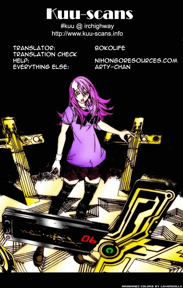 Air Gear Chapter 185.5 page 33 - Chapter 185.5: Extras
