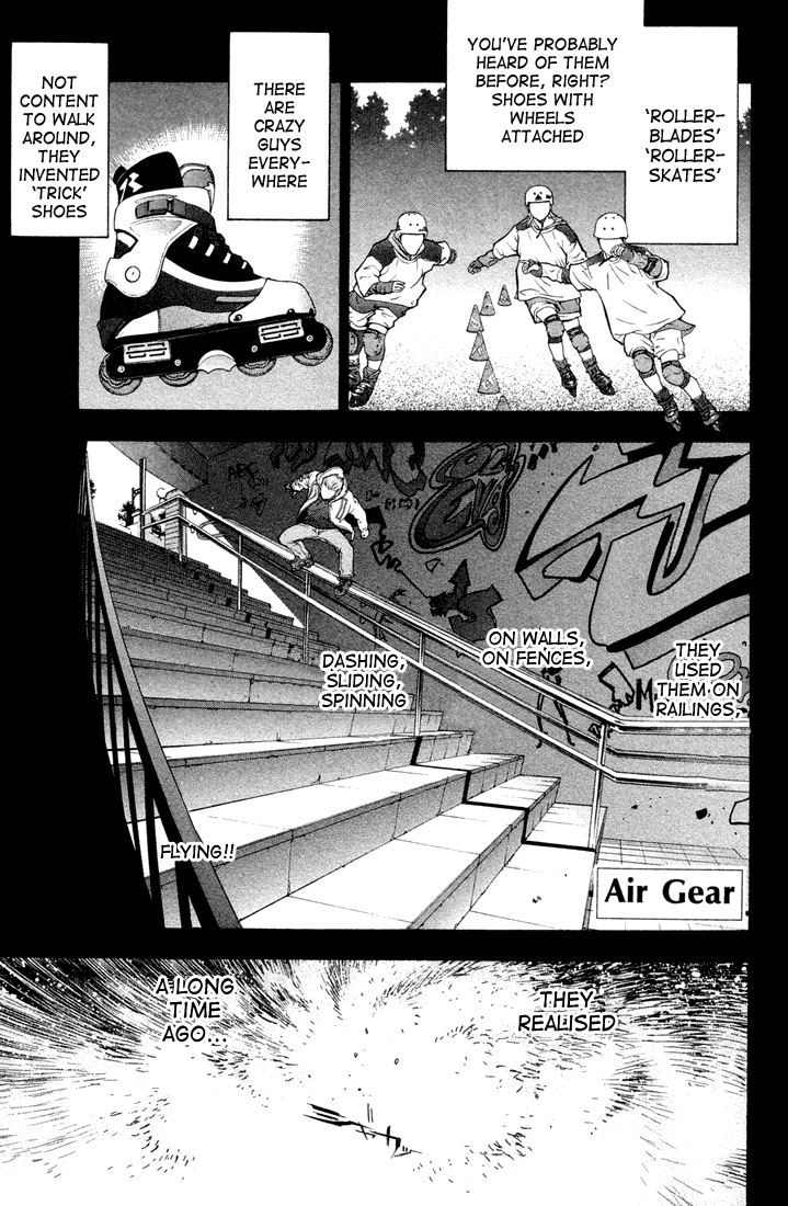 Air Gear Chapter 2 page 1 - Chapter 2