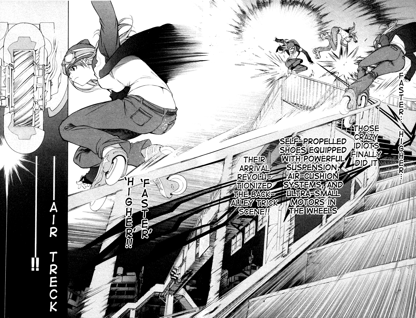 Air Gear Chapter 2 page 3 - Chapter 2