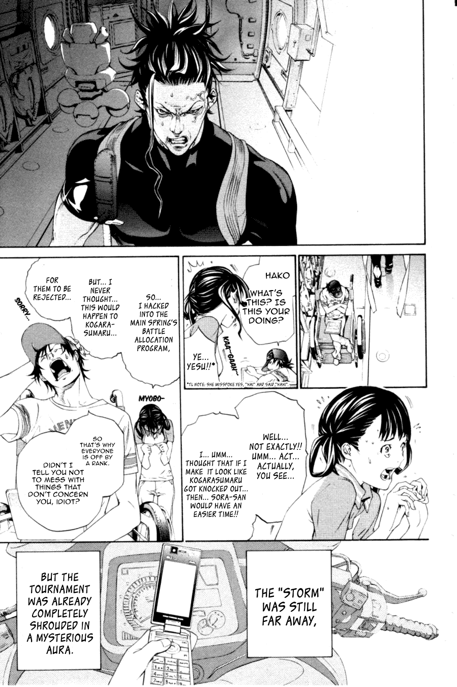 Air Gear Chapter 210 page 17 - Chapter 210