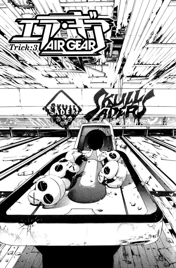 Air Gear Chapter 3 page 1 - Chapter 3