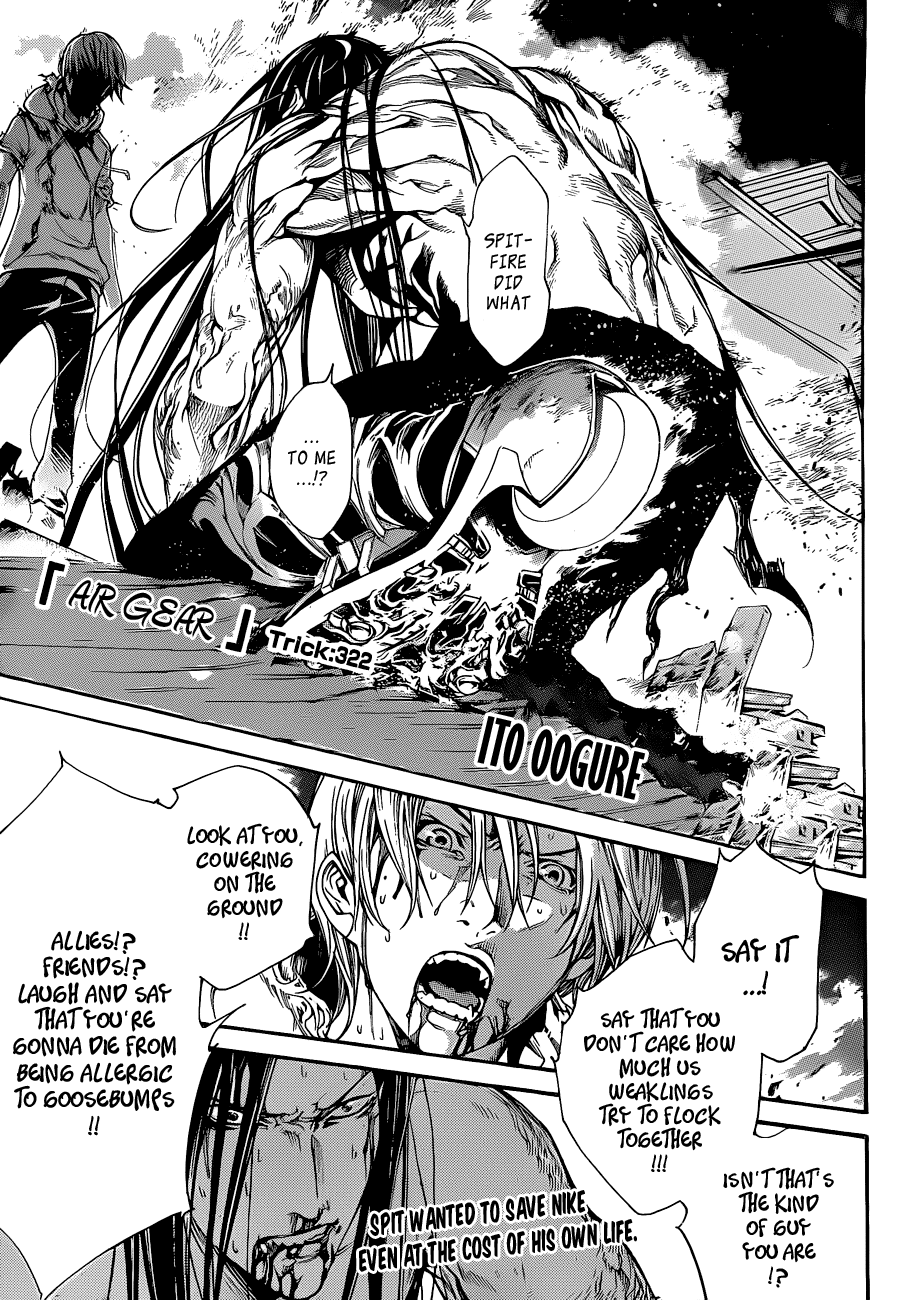Air Gear Chapter 322 page 1 - Chapter 322