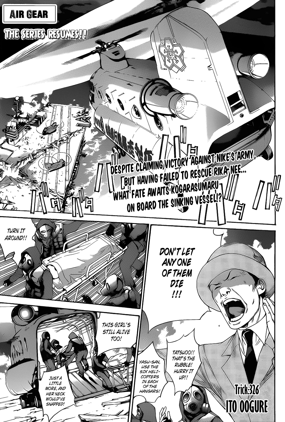 Air Gear Chapter 326 page 1 - Chapter 326