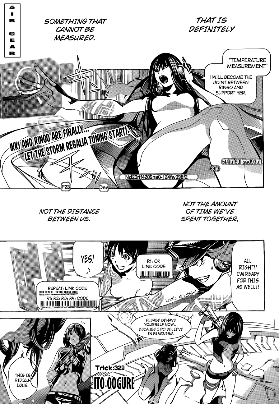 Air Gear Chapter 329 page 1 - Chapter 329