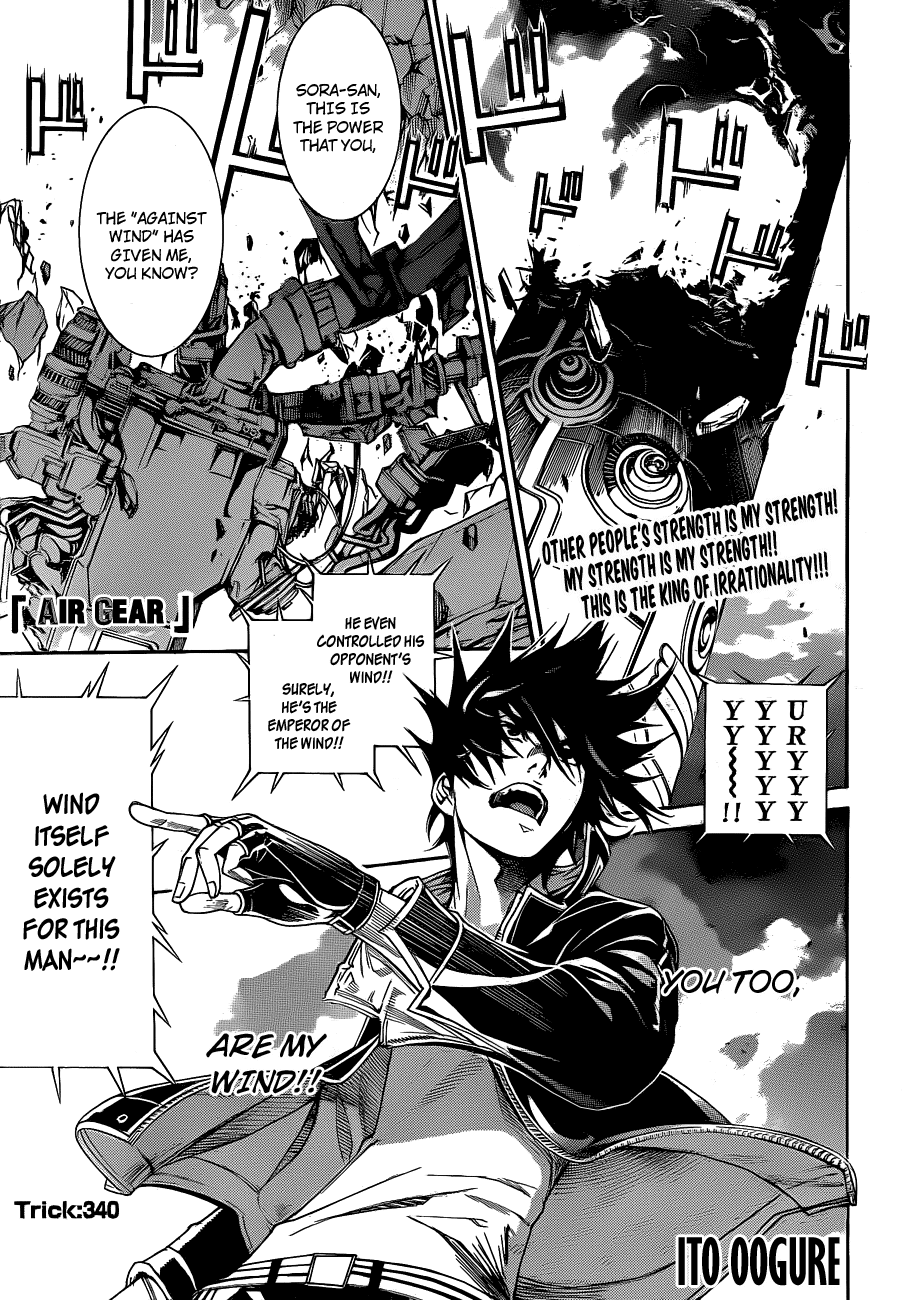 Air Gear Chapter 340 page 1 - Chapter 340