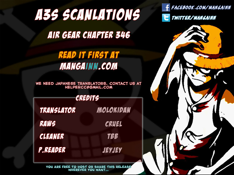 Air Gear Chapter 346 page 18 - Chapter 346