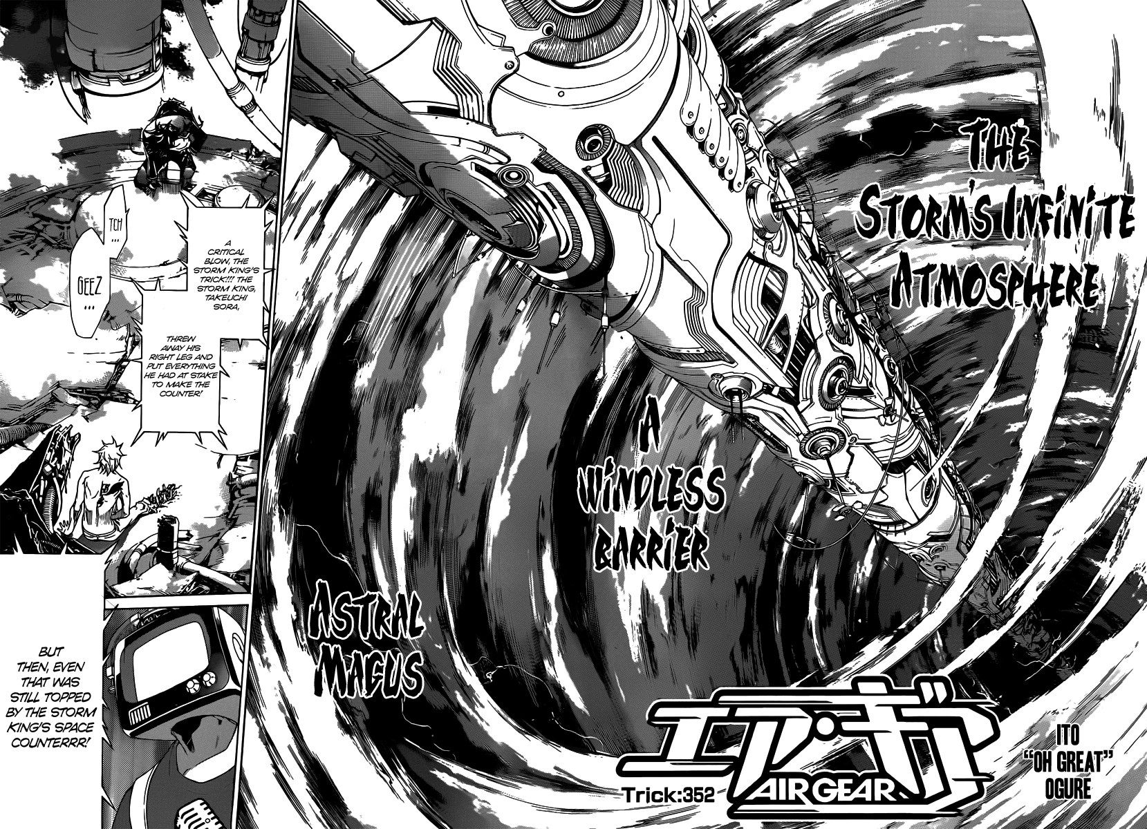 Air Gear Chapter 352 page 5 - Chapter 352