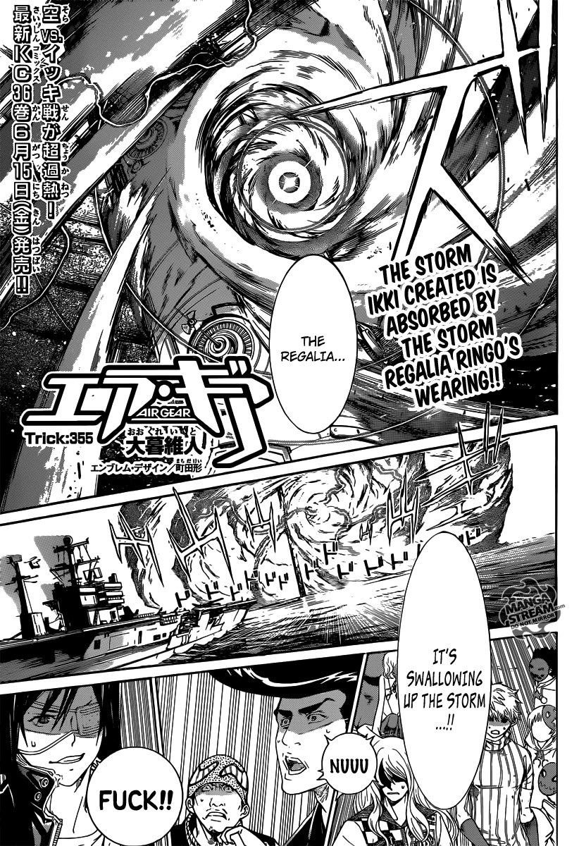 Air Gear Chapter 355 page 1 - Chapter 355