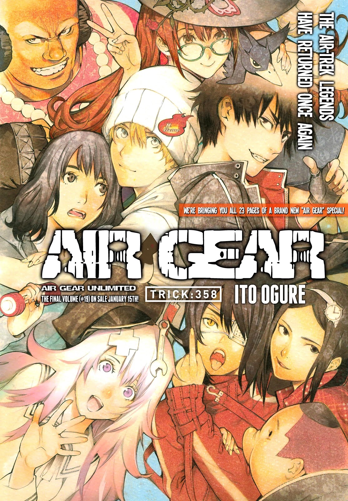 Air Gear Chapter 358 page 1 - Chapter 358 [END]