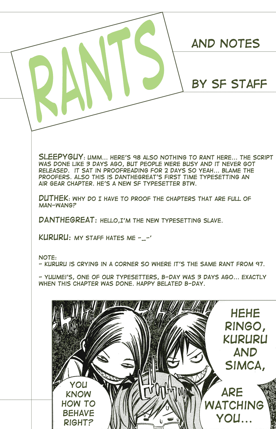 Air Gear Chapter 98 page 3 - Chapter 98