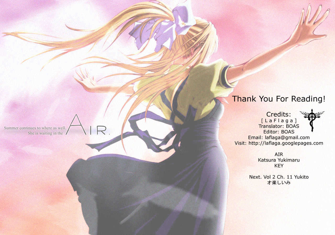 Air (KATSURA Yukimaru) Chapter 10 page 21 - Chapter 10 : Answerless Day