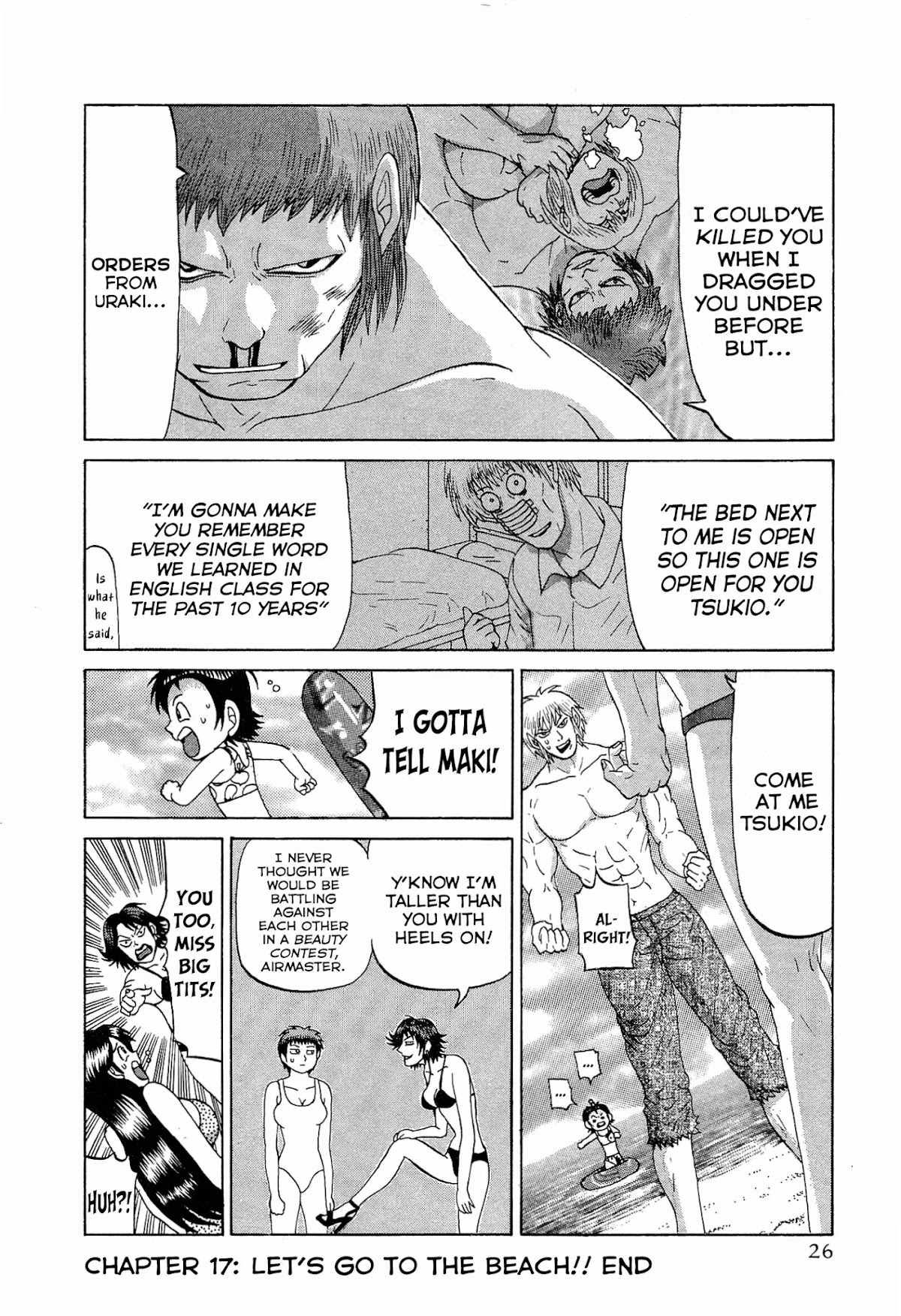 Air Master Chapter 17 page 27 - Chapter 17: Let's go to the Beach!!