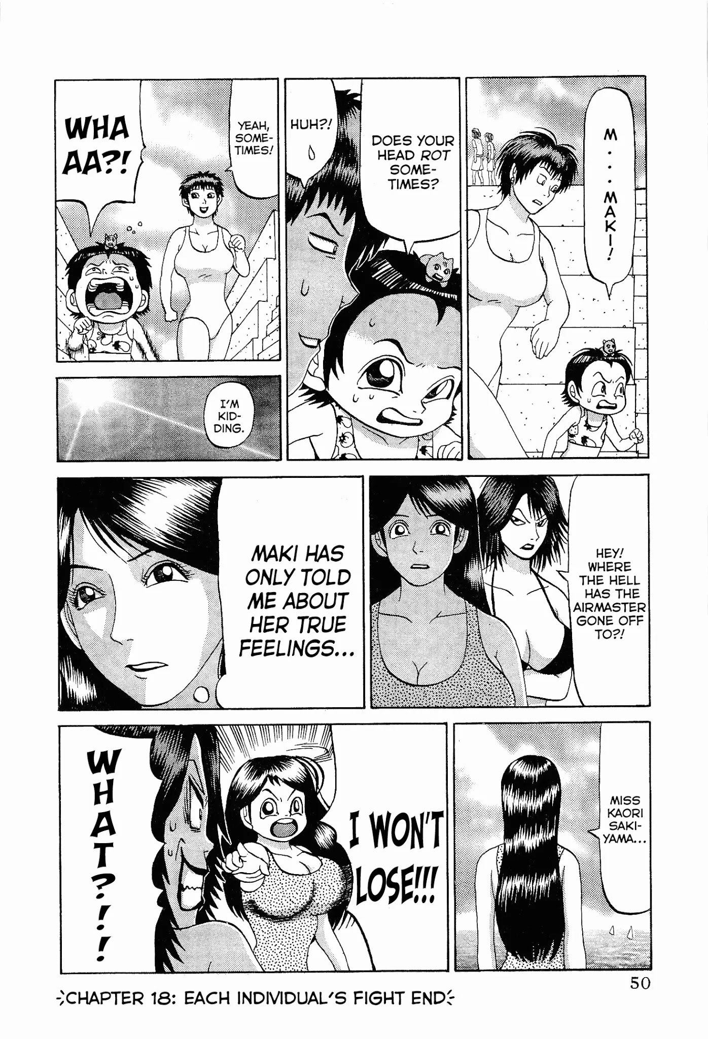 Air Master Chapter 18 page 24 - Chapter 18: Each Individual's Fight